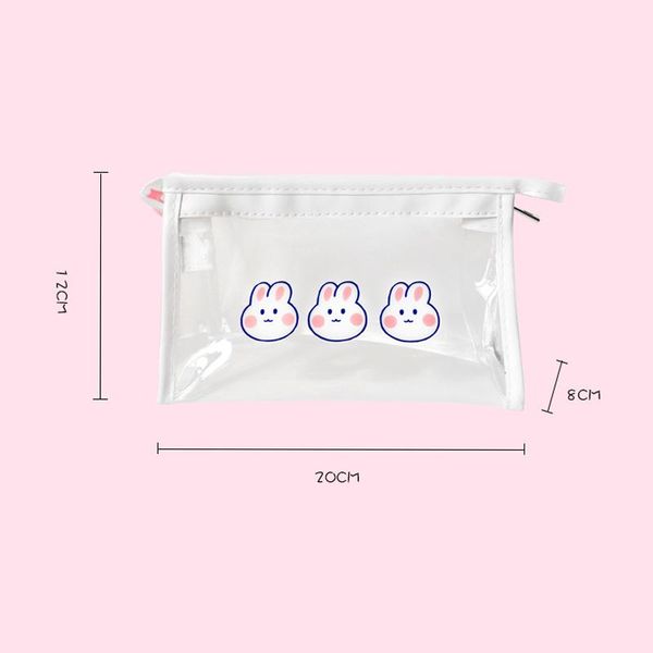 portable clear waterproof cosmetic bag with zipper transparent makeup for woman p7ding storage bags
portable clear waterproof cosmetic bag with zipper transparent makeup for woman p7ding storage bags