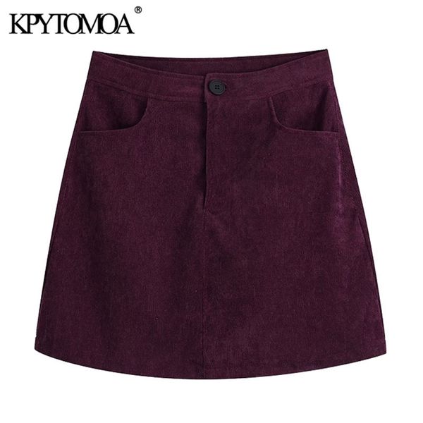 women fashion side pockets corduroy mini skirt high waist zipper fly female skirts mujer 210420, Black
women fashion side pockets corduroy mini skirt high waist zipper fly female skirts mujer 210420, Black
