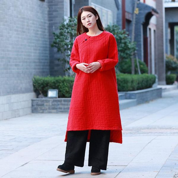 casual dresses 2021 women autumn winter long cotton linen robe loose plus size ladies clothes retro dress quality, Black;gray
casual dresses 2021 women autumn winter long cotton linen robe loose plus size ladies clothes retro dress quality, Black;gray