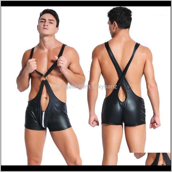 g-strings underwear apparel drop delivery 2021 mens one-piece patent tight-fitting sling boxer briefs high-elastic imitation leather hig, Black;brown
g-strings underwear apparel drop delivery 2021 mens one-piece patent tight-fitting sling boxer briefs high-elastic imitation leather hig, Black;brown