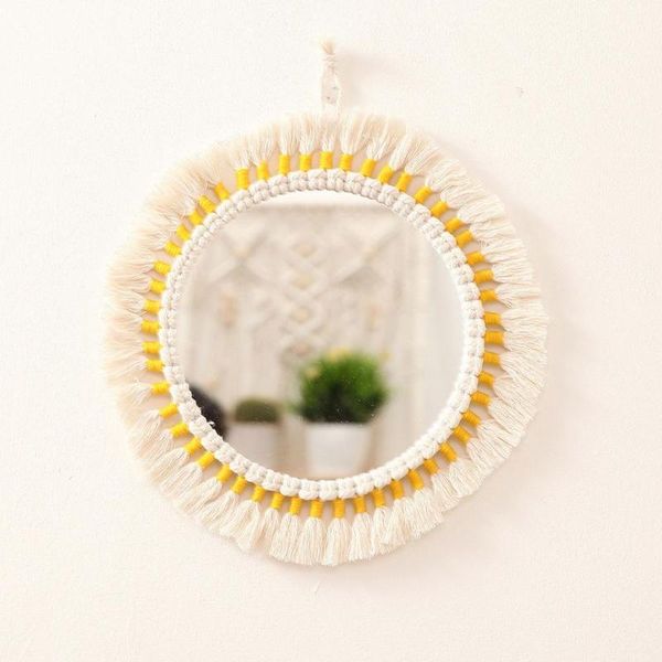 mirrors 35cm round mirror macrame wall boho home decor for apartment living room bedroom baby nursery dorm nordic style
mirrors 35cm round mirror macrame wall boho home decor for apartment living room bedroom baby nursery dorm nordic style