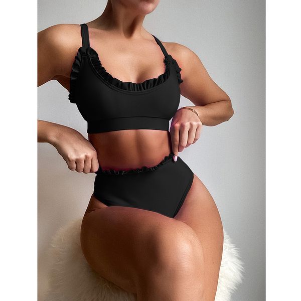 bikini high waist swimsuit 2021 ruffle swimwear women push up bikini set brazilian bathing suits summer beach wear swimmingswimwear bat
bikini high waist swimsuit 2021 ruffle swimwear women push up bikini set brazilian bathing suits summer beach wear swimmingswimwear bat