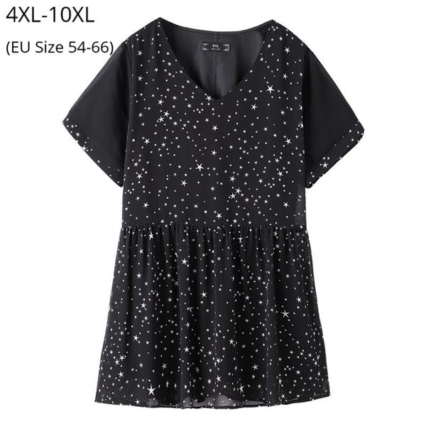 blouses plus size 10xl 9xl 8xl short sleeve summer women shirt print and solid patchwork v neck chiffon tunic female elegant shirts, White
blouses plus size 10xl 9xl 8xl short sleeve summer women shirt print and solid patchwork v neck chiffon tunic female elegant shirts, White
