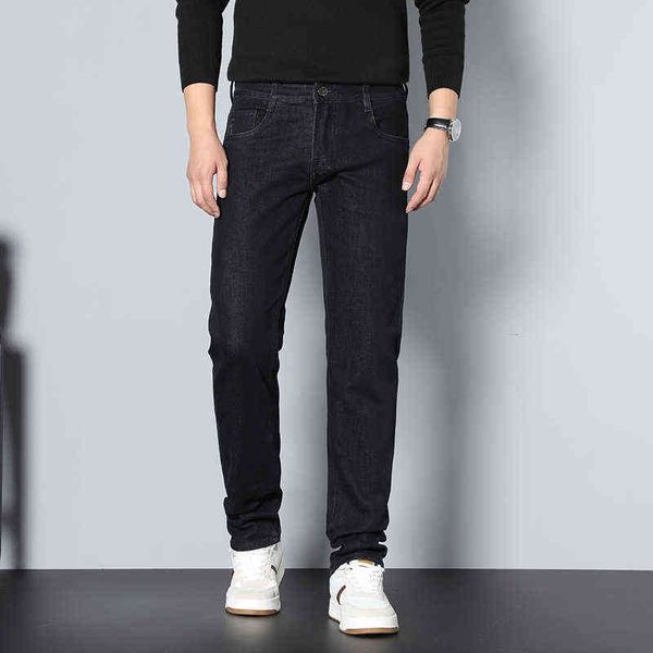 spring and autumn black jeans 2021 slim fit high-grade trousers cotton elastic leisure high waist youth pants men's fashion, Blue
spring and autumn black jeans 2021 slim fit high-grade trousers cotton elastic leisure high waist youth pants men's fashion, Blue