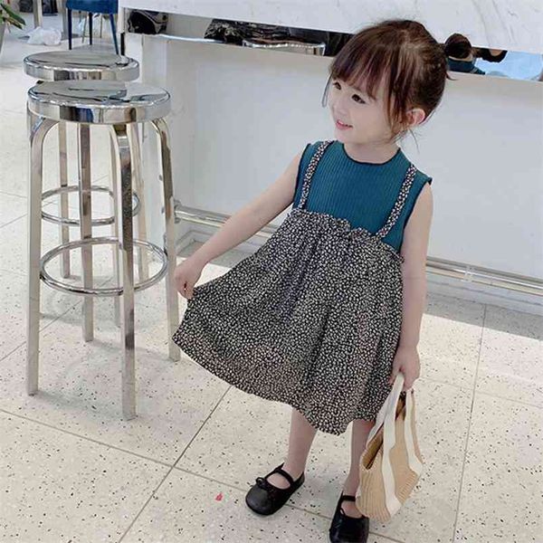 summer girl dress sleeveless kids girls fake two-piece floral princess 3-7 y clothing 210528, Red;yellow
summer girl dress sleeveless kids girls fake two-piece floral princess 3-7 y clothing 210528, Red;yellow