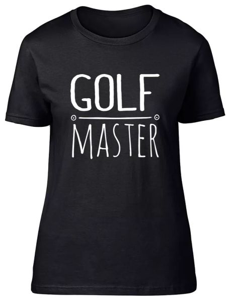 golf master fitted womens ladies t shirt, White;black
golf master fitted womens ladies t shirt, White;black