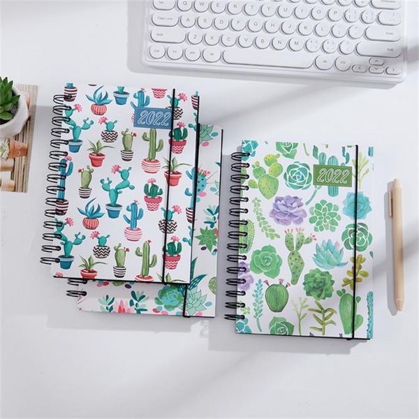 notepads 2022 time 365 days schedule book a6 coil cactus pattern planner reminder timetable dates diary notebook, Purple;pink
notepads 2022 time 365 days schedule book a6 coil cactus pattern planner reminder timetable dates diary notebook, Purple;pink