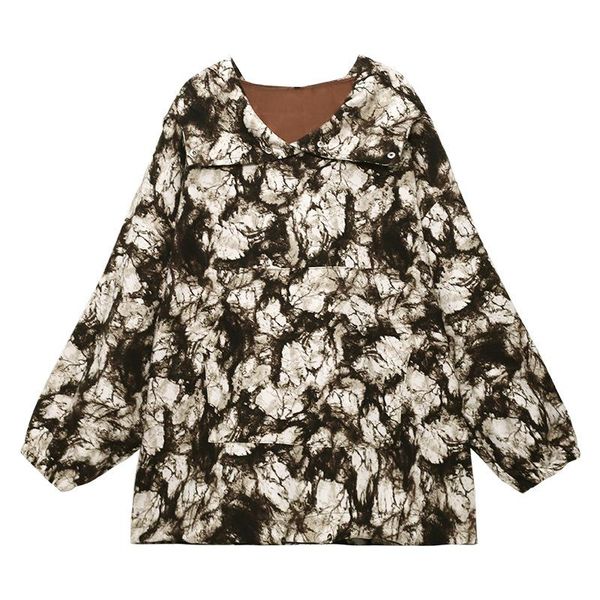 women's hoodies & sweatshirts tie-dye hoodie woman 2021 autumn design sense casual jacket korean version bf lazy wind thin coat, Black
women's hoodies & sweatshirts tie-dye hoodie woman 2021 autumn design sense casual jacket korean version bf lazy wind thin coat, Black