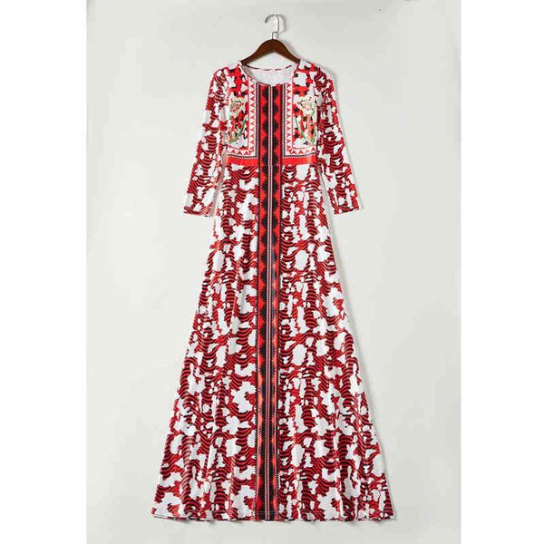 dress seqinyy elegant design long 2021 spring black mode red printed a-line women clothes mid occasional, Black;gray
dress seqinyy elegant design long 2021 spring black mode red printed a-line women clothes mid occasional, Black;gray