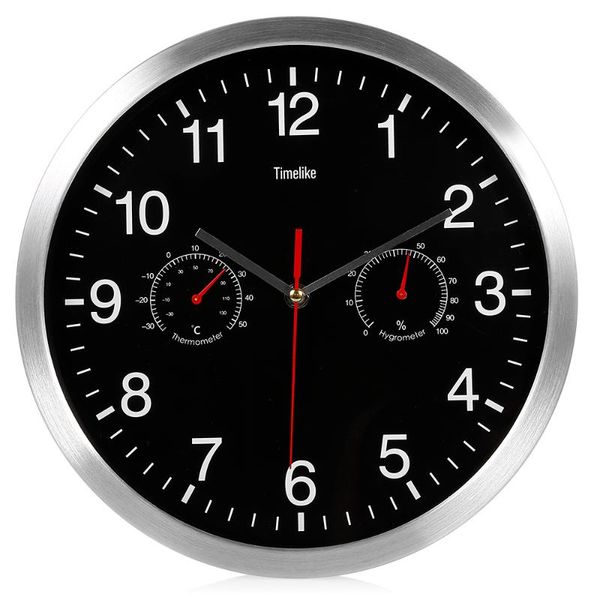 silent quartz metal wall clock hygrometer quiet sweep movement no-ticking home watch art decor design clocks
silent quartz metal wall clock hygrometer quiet sweep movement no-ticking home watch art decor design clocks