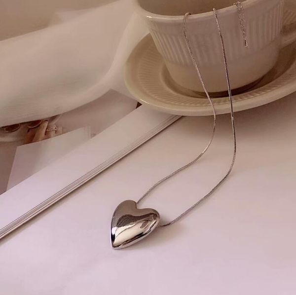 pendant necklaces street personality big love necklace women trend hip hop simple ins cold silver-color clavicle chain
pendant necklaces street personality big love necklace women trend hip hop simple ins cold silver-color clavicle chain