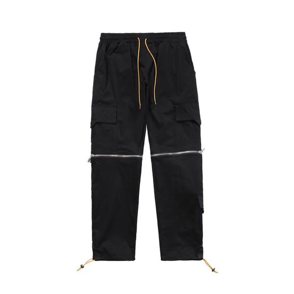 men's pants black men women 1:1 removable zipper drawstring cargo multi flap pockets streetwear overalls
men's pants black men women 1:1 removable zipper drawstring cargo multi flap pockets streetwear overalls