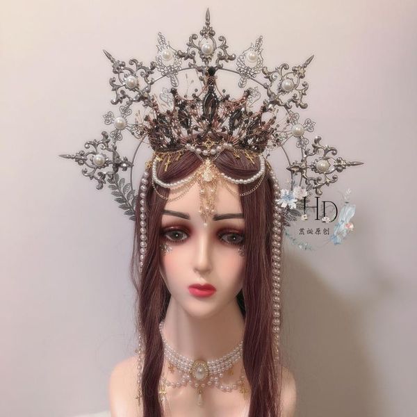 other event & party supplies queen pope halo virgin gorgeous chain hair crown accessories cosplay girl dark halloween headdress lolita apert
other event & party supplies queen pope halo virgin gorgeous chain hair crown accessories cosplay girl dark halloween headdress lolita apert