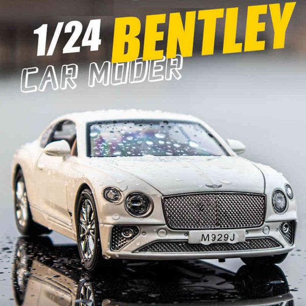 bentley gt - children's metal car, toy car simulation alloy, mold, ratio 1:24