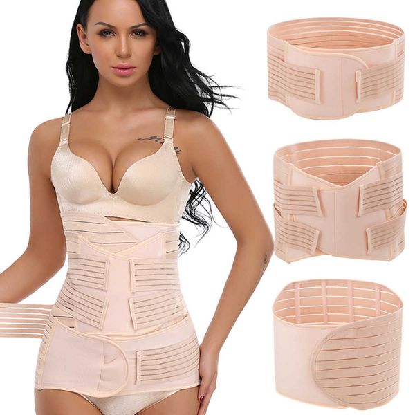 3 in 1 postpartum support - recovery belly/waist/pelvis belt shapewear