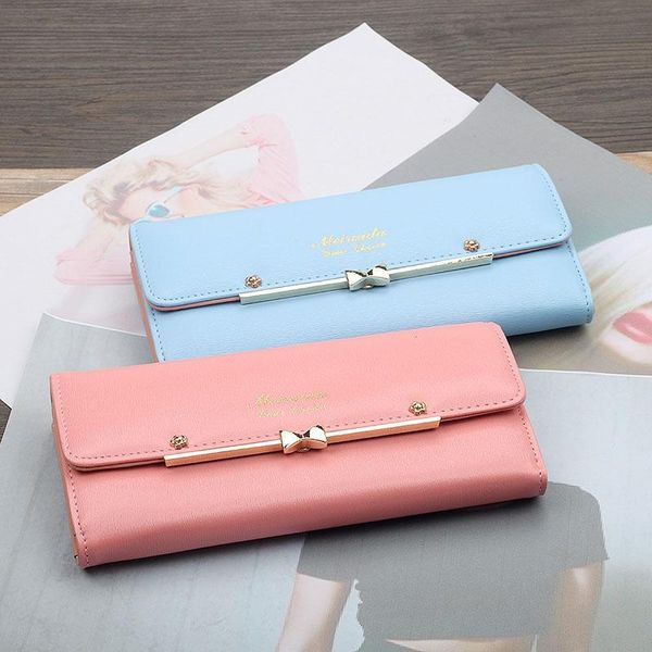 wallets purse, japan and south korea version of buckles students thirty percent female long wallet with high quality, Red;black
wallets purse, japan and south korea version of buckles students thirty percent female long wallet with high quality, Red;black