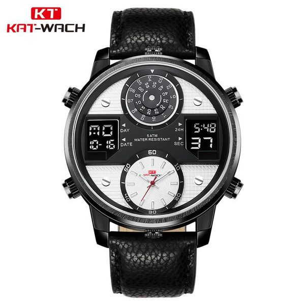 wristwatches kat-watch sports men's watch leather strap waterproof luminous three movement 2021, Slivery;brown
wristwatches kat-watch sports men's watch leather strap waterproof luminous three movement 2021, Slivery;brown