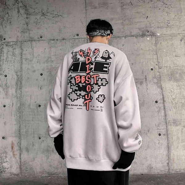men's hoodies & sweatshirts man-neck fashion printed plush thick hoodies boy hip hop streetwear nightgown mjyy, Black
men's hoodies & sweatshirts man-neck fashion printed plush thick hoodies boy hip hop streetwear nightgown mjyy, Black