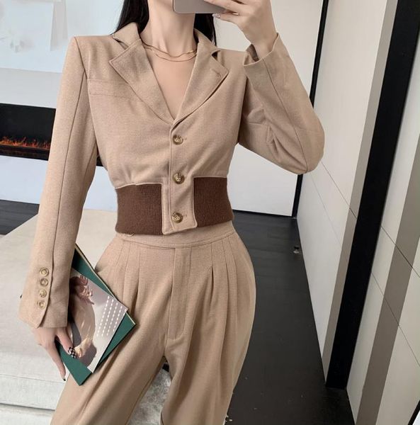 women's two piece pants 2021 autumn vintage set women jacket coat + pant suits temperament trousers, White
women's two piece pants 2021 autumn vintage set women jacket coat + pant suits temperament trousers, White