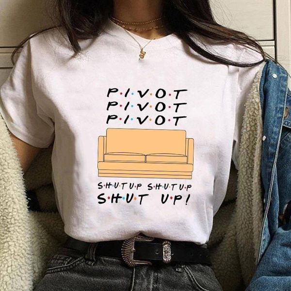 women's t-shirt friends shirt, pivot tshirt, tv show gifts, funny t shirt goth women clothing harajuku, White
women's t-shirt friends shirt, pivot tshirt, tv show gifts, funny t shirt goth women clothing harajuku, White