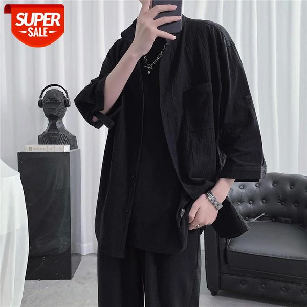 men's half sleeve short hawaiian slim fit shirt male camisa masculina french cuff mens fashion shirts big size -5xl #xg7y, White;black 
men's half sleeve short hawaiian slim fit shirt male camisa masculina french cuff mens fashion shirts big size -5xl #xg7y, White;black