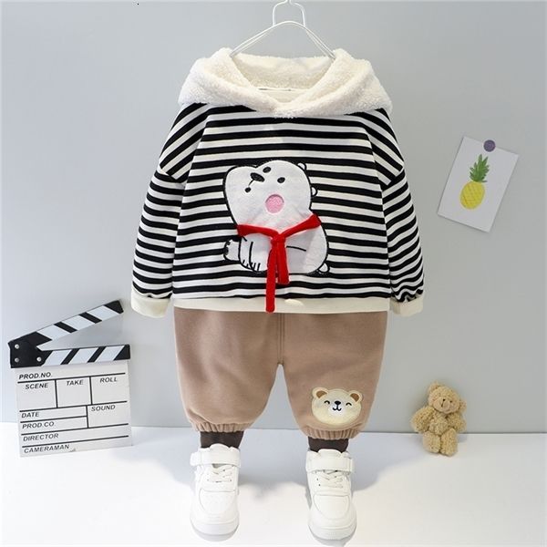 hylkidhuose winter baby girls boys clothing sets toddler infant newborn clothes bear plush pants children kids costume 0926, White
hylkidhuose winter baby girls boys clothing sets toddler infant newborn clothes bear plush pants children kids costume 0926, White