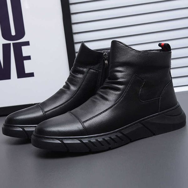 men's shoes winter fashion psh high british men's boots martin, Black
men's shoes winter fashion psh high british men's boots martin, Black
