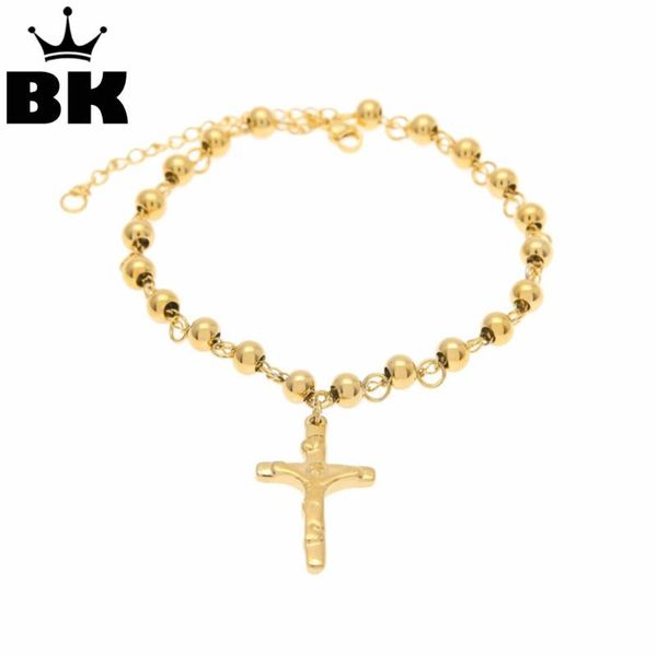 charm bracelets gold color rosary bead bracelet stainless steel cross with jesus charms pendant link chain religion female pulseira, Golden;silver
charm bracelets gold color rosary bead bracelet stainless steel cross with jesus charms pendant link chain religion female pulseira, Golden;silver