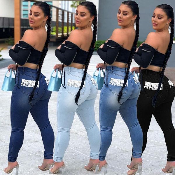 women's jeans high waist push up woman streetwear tassel skinny denim pants mujer blue jean cotton spandex tracksuit spodnie damskie
women's jeans high waist push up woman streetwear tassel skinny denim pants mujer blue jean cotton spandex tracksuit spodnie damskie