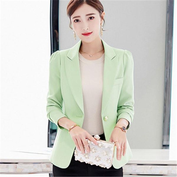 women's suits & blazers autumn fashion office lady suit long sleeve solid notched blazer women cardigans coats casual streetwear jacke, White;black
women's suits & blazers autumn fashion office lady suit long sleeve solid notched blazer women cardigans coats casual streetwear jacke, White;black