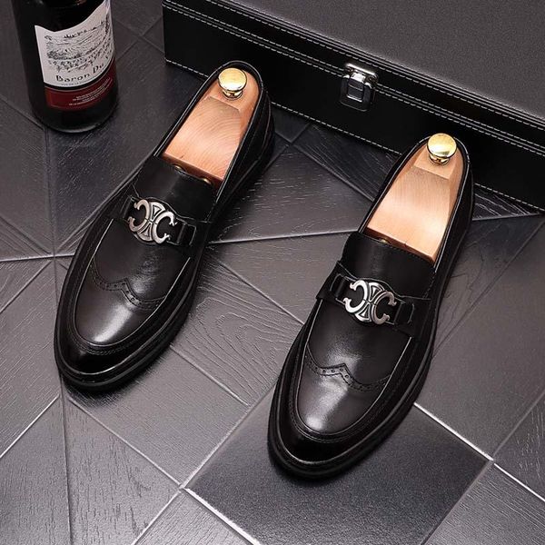 dress shoes men's wedding formal metal decoration office sapato social masculino party business prom footwear zapatos hombre, Black
dress shoes men's wedding formal metal decoration office sapato social masculino party business prom footwear zapatos hombre, Black