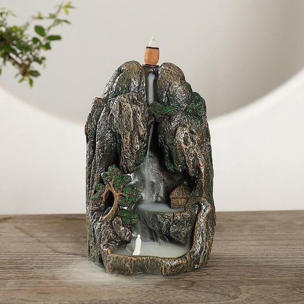 fragrance lamps backflow ceramic waterfall incense burner smoke back-flow censer cone holder craft table ornament home decor gift
fragrance lamps backflow ceramic waterfall incense burner smoke back-flow censer cone holder craft table ornament home decor gift