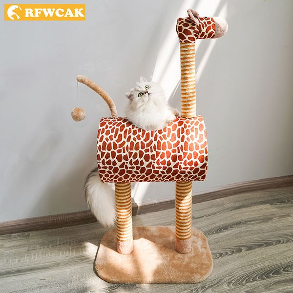 sisal rope cat tree cat climbing frame giraffe scratching post ball toy pet kat play tower condo cat luxury furniture
sisal rope cat tree cat climbing frame giraffe scratching post ball toy pet kat play tower condo cat luxury furniture