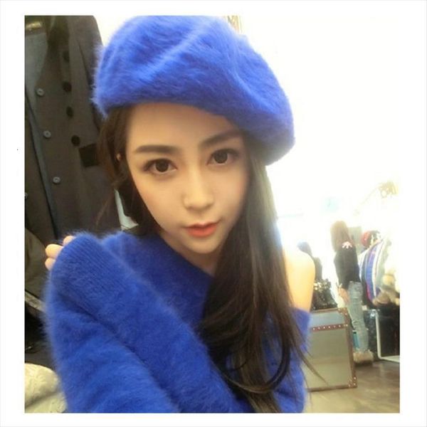 classic artist winter fashion beret womens rabbit hat stylish painter newsboy hats femal, Blue;gray
classic artist winter fashion beret womens rabbit hat stylish painter newsboy hats femal, Blue;gray