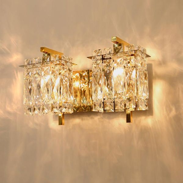 wall lamp led modern crystal for bedroom home indoor lighting bathroom light bedside creative living room decoration
wall lamp led modern crystal for bedroom home indoor lighting bathroom light bedside creative living room decoration