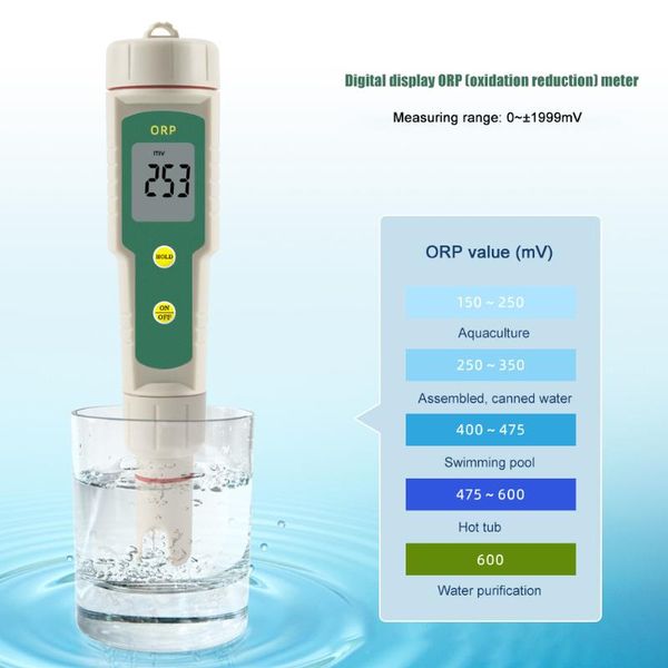 meters orp/redox tester digital orp meter monitor pen water quality analyzer for drinking aquarium swimming pool
meters orp/redox tester digital orp meter monitor pen water quality analyzer for drinking aquarium swimming pool