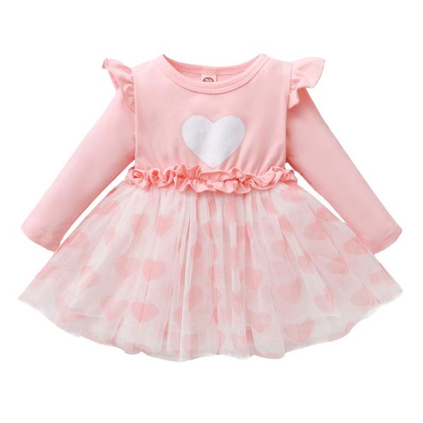 born baby girl clothes girls valentine's day dress pink long sleeve ruffles lovely tulle outfits gifts mikroo girl's dresses, Red;yellow
born baby girl clothes girls valentine's day dress pink long sleeve ruffles lovely tulle outfits gifts mikroo girl's dresses, Red;yellow