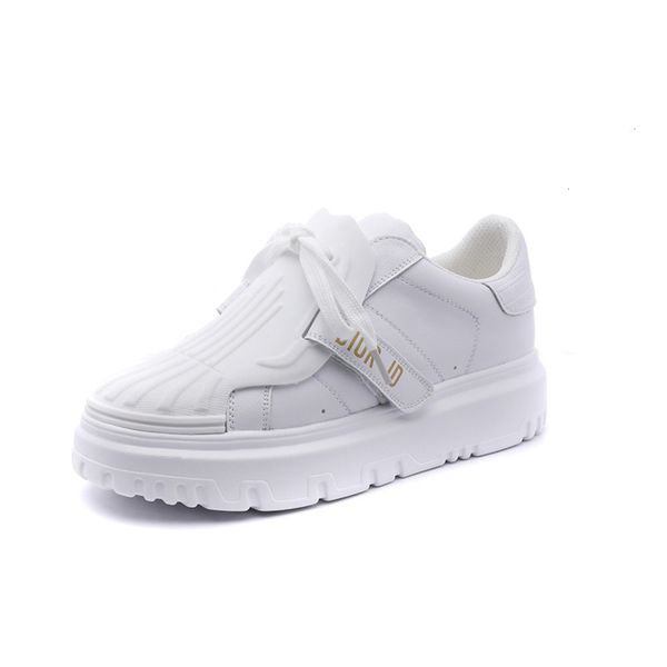 spring 2021 Casual new shoes net red same anti collision toe lace up women's low top flat bottom high casual leather 8UKC VYHG, White
spring 2021 Casual new shoes net red same anti collision toe lace up women's low top flat bottom high casual leather 8UKC VYHG, White