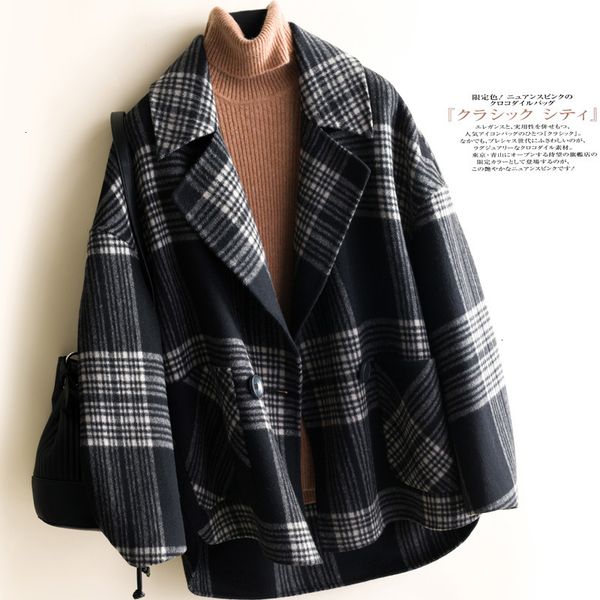 women's wool & blends overcoat women long sleeve fashion 100% merino jacket coats thick cardigan warm ladies the autumn winter g84b, Black
women's wool & blends overcoat women long sleeve fashion 100% merino jacket coats thick cardigan warm ladies the autumn winter g84b, Black