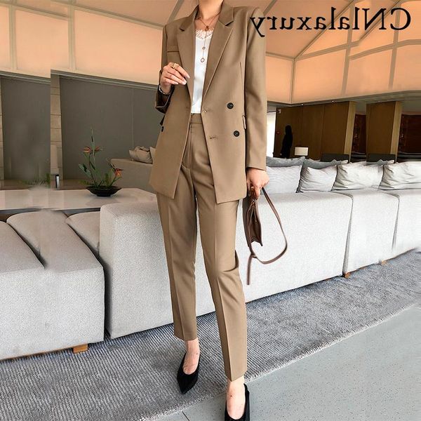 women's two piece pants khaki elegant women pant suits double-breasted blazer jacket coat & high waist vintage 2 pieces-set ol style wo, White
women's two piece pants khaki elegant women pant suits double-breasted blazer jacket coat & high waist vintage 2 pieces-set ol style wo, White