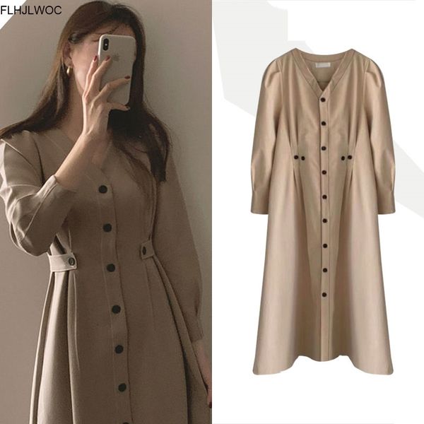 casual dresses chic korea fashion feminine vestidos womens v neck vintage midi single breasted button solid shirt n2280 6dby, Black;gray
casual dresses chic korea fashion feminine vestidos womens v neck vintage midi single breasted button solid shirt n2280 6dby, Black;gray