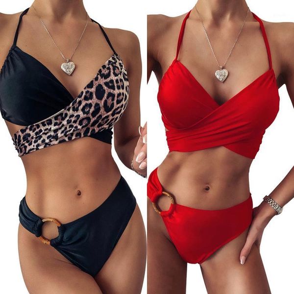 yoga outfit 2 piece set of swimsuit ladies wrap bikini split women high waist lace leopard print
yoga outfit 2 piece set of swimsuit ladies wrap bikini split women high waist lace leopard print