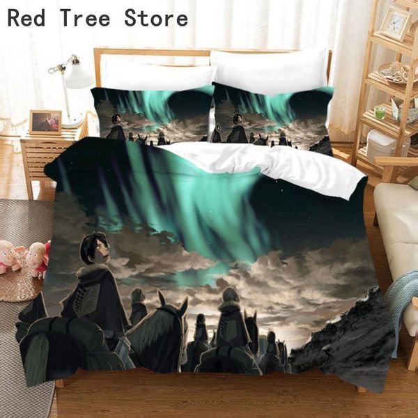 bedding sets 3d printing cartoon attack on titan 2/3 pcs anime pattern quilt cover and pillowcase no sheets twin full
bedding sets 3d printing cartoon attack on titan 2/3 pcs anime pattern quilt cover and pillowcase no sheets twin full
