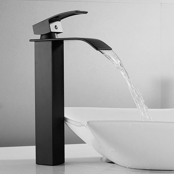 bathroom sink faucets high waterfall tall basin faucet taps mixer black spray square mono stainless steel body zinc alloy handle
bathroom sink faucets high waterfall tall basin faucet taps mixer black spray square mono stainless steel body zinc alloy handle
