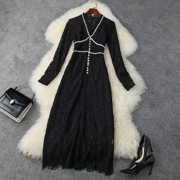 casual dresses celebrities club christmas office work package hip runway 2021 spring women's slim lace diamond v-neck dress, Black;gray
casual dresses celebrities club christmas office work package hip runway 2021 spring women's slim lace diamond v-neck dress, Black;gray