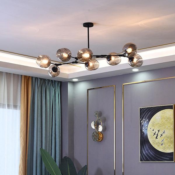 modern metal led chandelier lighting lustre living room villa interior decor pendant lamp glass ball kitchen fixtures chandeliers
modern metal led chandelier lighting lustre living room villa interior decor pendant lamp glass ball kitchen fixtures chandeliers