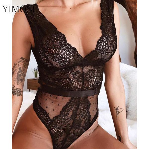 women lace bodysuit 2021 hollow out deep v neck bodycon mesh jumpsuit summer floral embroidery patchwork bodysuits women's jumpsuits &, Black;white
women lace bodysuit 2021 hollow out deep v neck bodycon mesh jumpsuit summer floral embroidery patchwork bodysuits women's jumpsuits &, Black;white