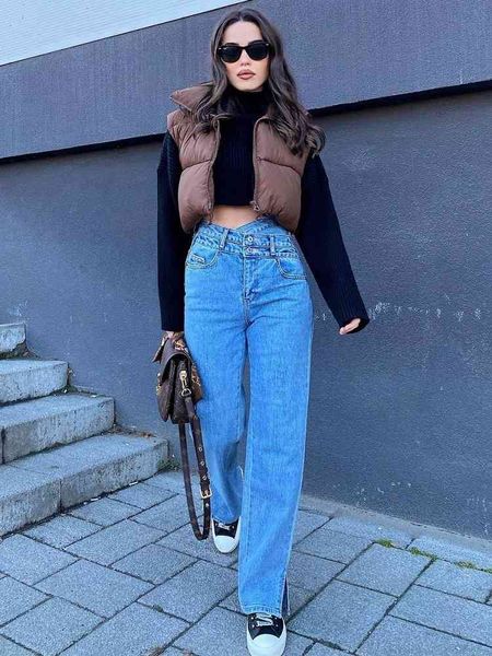 women fashion solid stand collar casual vest coat outwear new spring autumn office lady zipper sleeveless vests, Black;white
women fashion solid stand collar casual vest coat outwear new spring autumn office lady zipper sleeveless vests, Black;white