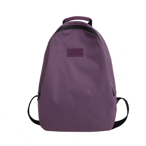 men's and women's backpack, monochrome raincoat, oxford neutral schoolbag, large capacity light leisure bag, purple shoulder bag b
men's and women's backpack, monochrome raincoat, oxford neutral schoolbag, large capacity light leisure bag, purple shoulder bag b