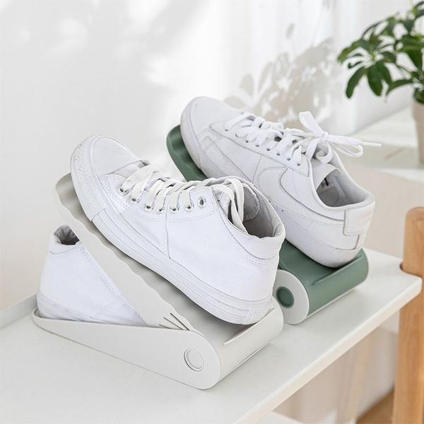 1/2pc durable adjustable plastic shoe organizer footwear support slot space saving cabinet closet stand shoes home storage rack clothing & w
1/2pc durable adjustable plastic shoe organizer footwear support slot space saving cabinet closet stand shoes home storage rack clothing & w